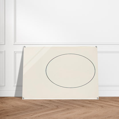 Circle Line - Ellsworth Kelly Acrylic Print - 70x100 cm / 28x40″ inches