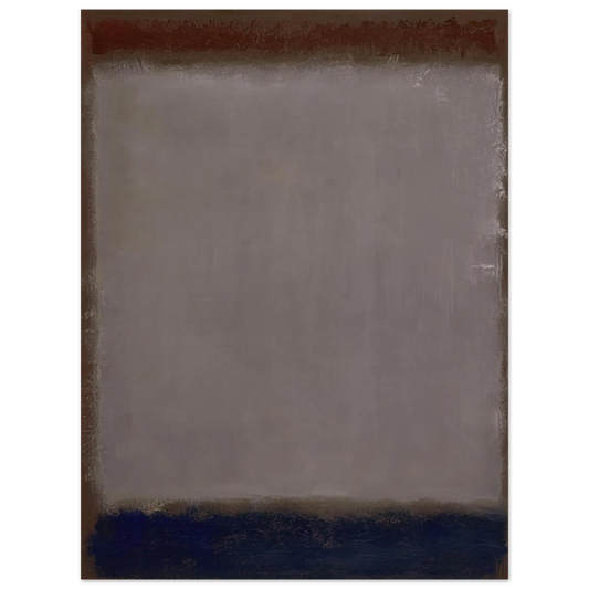 Mark Rothko - Lavender and Mulberry - 1959 Wall Art - 21x29.7 cm / 8x12" - Fine Art Poster-canvas - -