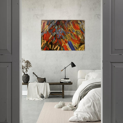 The Fourteenth of July Celebration in Paris - Vincent van Gogh Acrylic Print - 70x100 cm / 28x40″ inches | Vincent van Gogh Wall Art | Vincent van Gogh Prints