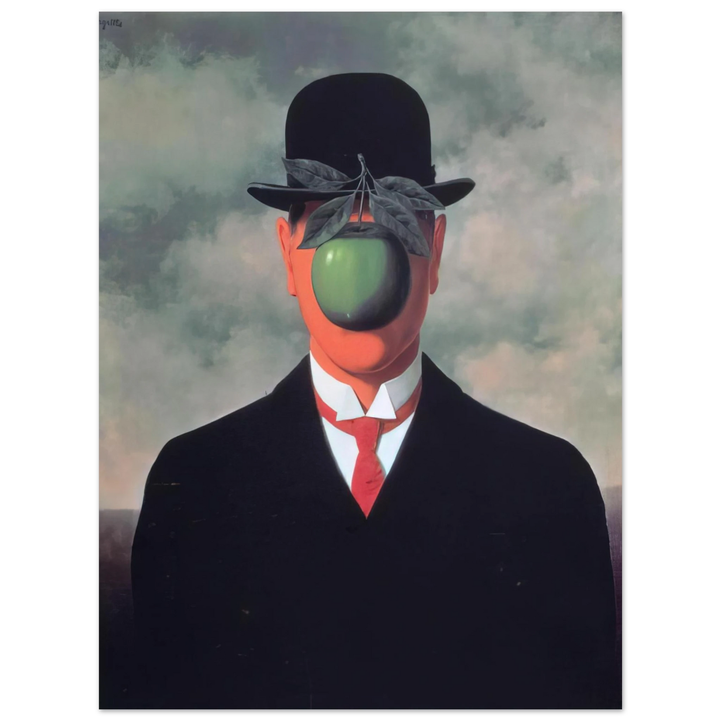 Rene Magritte - THE GREAT WAR 1964  75x100 cm / 30x40inches Fine Art Poster