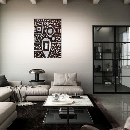 Inbalance of Time - 1992 - Richard Pousette-Dart Brushed Aluminum Print - 70x100 cm / 28x40 inches | Richard Pousette-Dart Aluminum Print | Richard Pousette-Dart Prints