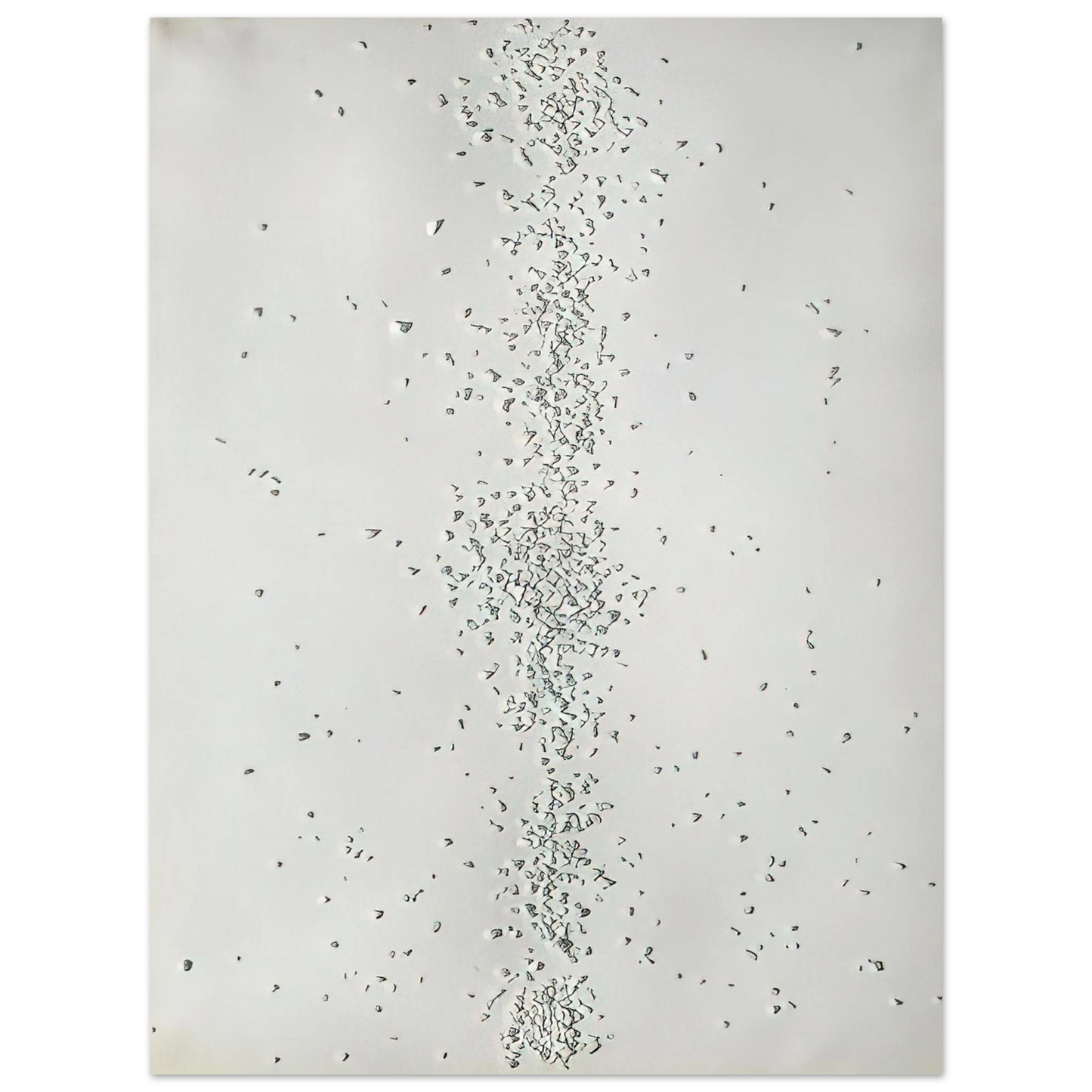 Piero Manzoni - Achrome - 1962  75x100 cm / 30x40inches Fine Art Poster