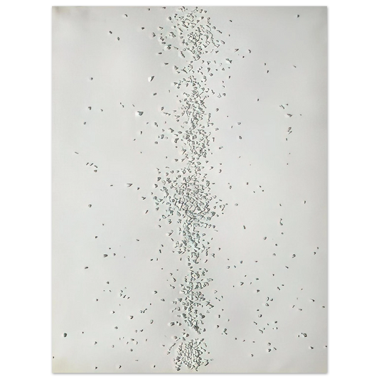 Piero Manzoni - Achrome - 1962  75x100 cm / 30x40inches Fine Art Poster