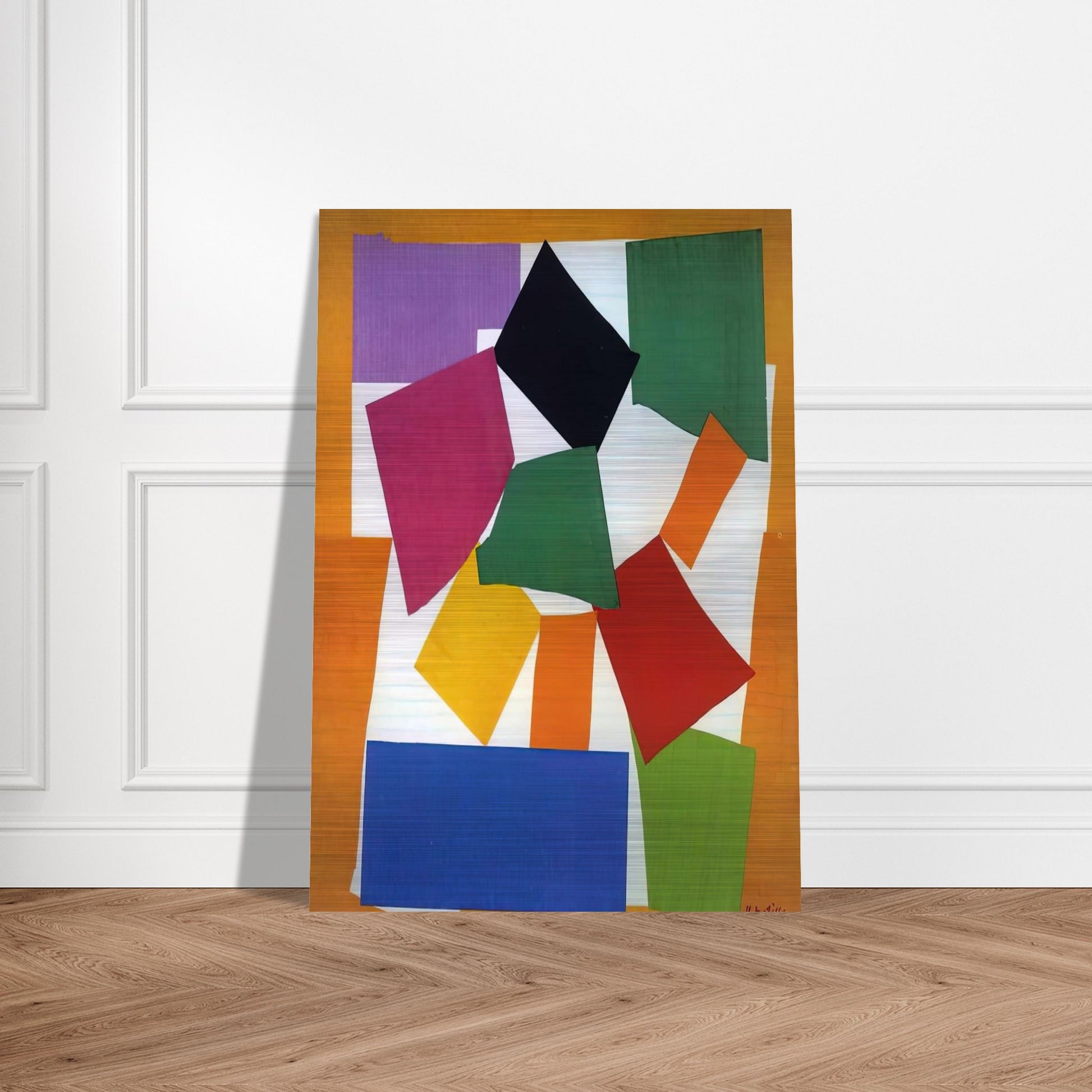 THE SNAIL 1953 - Henri Matisse Brushed Aluminum Print - 70x100 cm / 28x40 inches | Henri Matisse Aluminum Print | Henri Matisse Prints