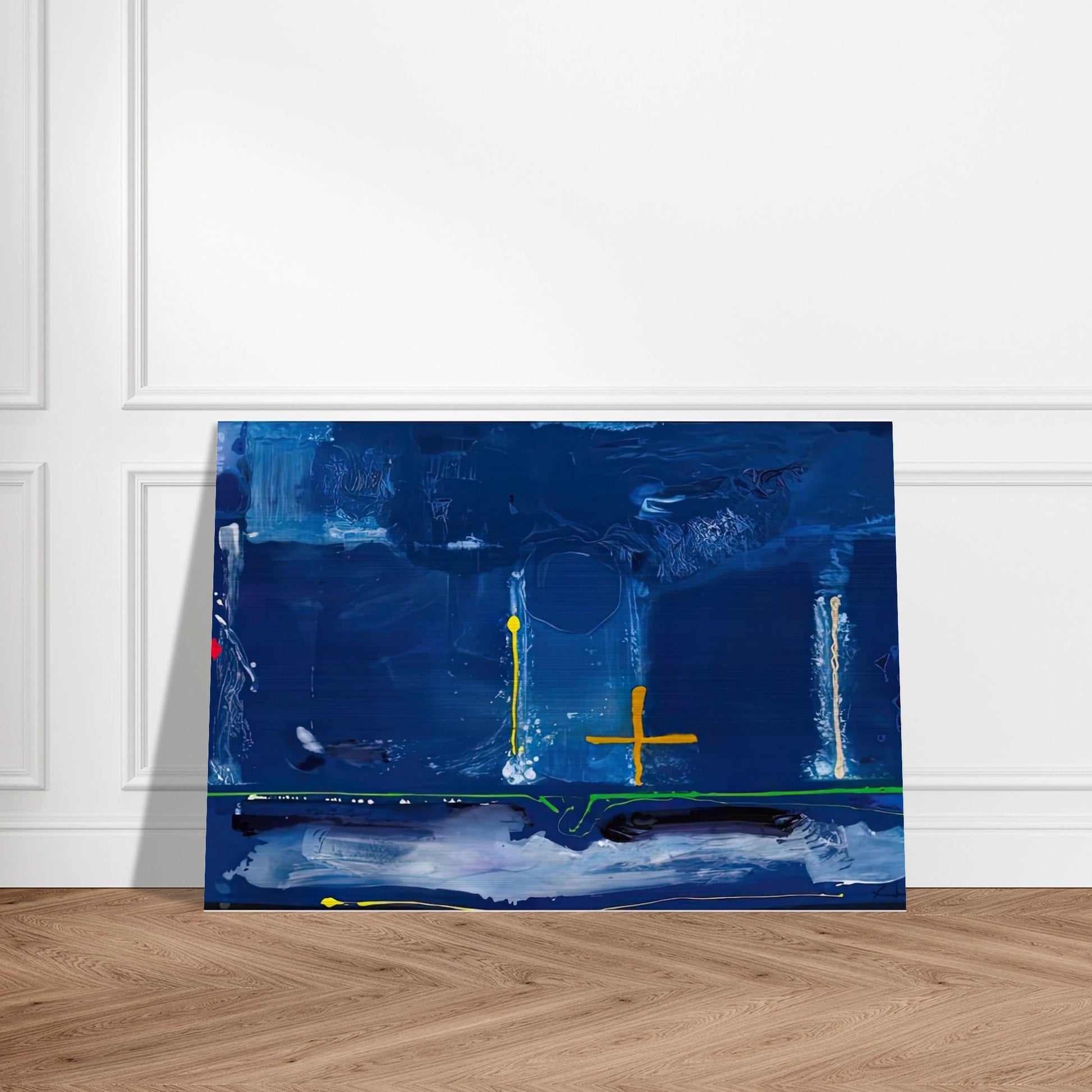 Sister Sky, 1991- - Helen Frankenthaler Brushed Aluminum Print - 70x100 cm / 28x40 inches | Helen Frankenthaler Aluminum Print | Helen Frankenthaler Prints