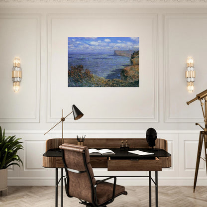View Taken from Greinval - claude monet Brushed Aluminum Print - 70x100 cm / 28x40 inches | claude monet Aluminum Print | claude monet Prints