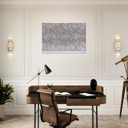 Distant Muses - 2000 - Brice Marden Brushed Aluminum Print - 70x100 cm / 28x40 inches | Brice Marden Aluminum Print | Brice Marden Prints