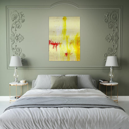 Quattro stagioni I. Estate - Cy Twombly Brushed Aluminum Print - 70x100 cm / 28x40 inches | Cy Twombly Aluminum Print | Cy Twombly Prints