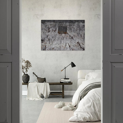 BLACK FLAKES 2006 - Anselm Kiefer Brushed Aluminum Print - 70x100 cm / 28x40 inches | Anselm Kiefer Aluminum Print | Anselm Kiefer Prints