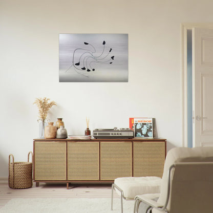 THE SPIDER 1940 - Alexander Calder Brushed Aluminum Print - 70x100 cm / 28x40 inches | Alexander Calder Aluminum Print | Alexander Calder Prints