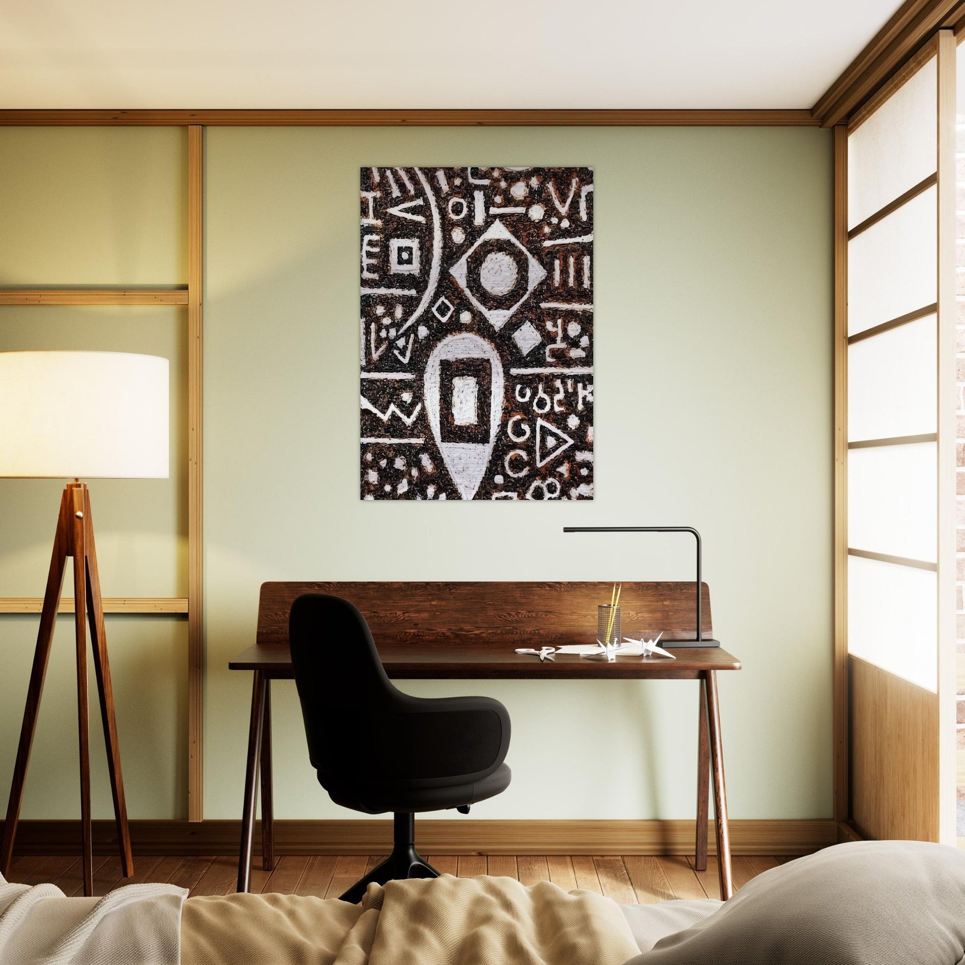 Inbalance of Time - Richard Pousette-Dart Brushed Aluminum Print - 70x100 cm / 28x40 inches | Richard Pousette-Dart Aluminum Print | Richard Pousette-Dart Prints