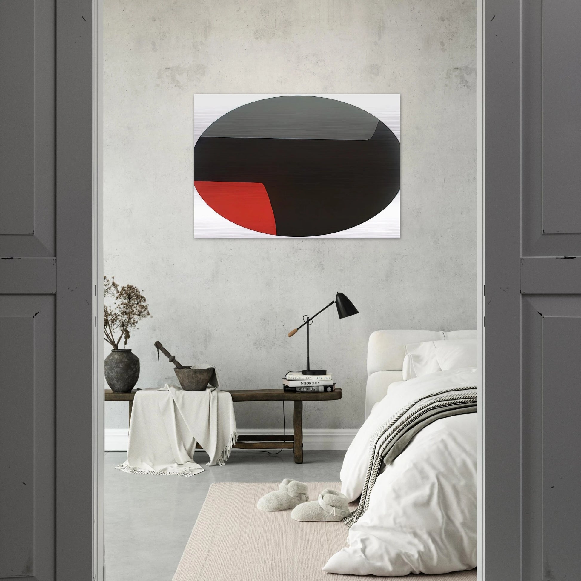 Kanawa - 1956 - Leon Polk Smith Brushed Aluminum Print - 70x100 cm / 28x40 inches | Leon Polk Smith Aluminum Print | Leon Polk Smith Prints