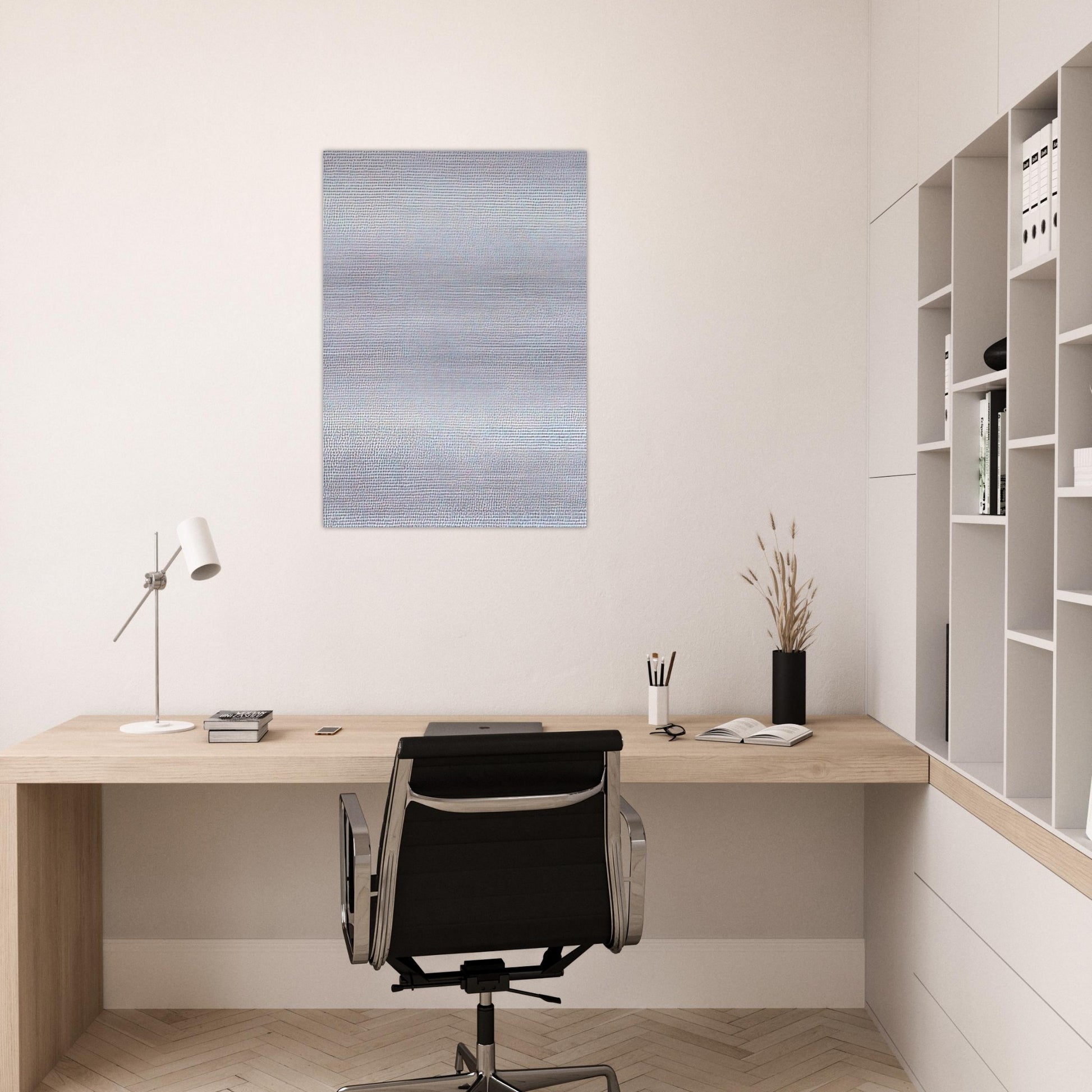 19651 - ∞, Detail 2333587 - 2336083 - Conceptual Art - Roman Opalka Brushed Aluminum Print - 70x100 cm / 28x40 inches | Roman Opalka Aluminum Print | Roman Opalka Prints