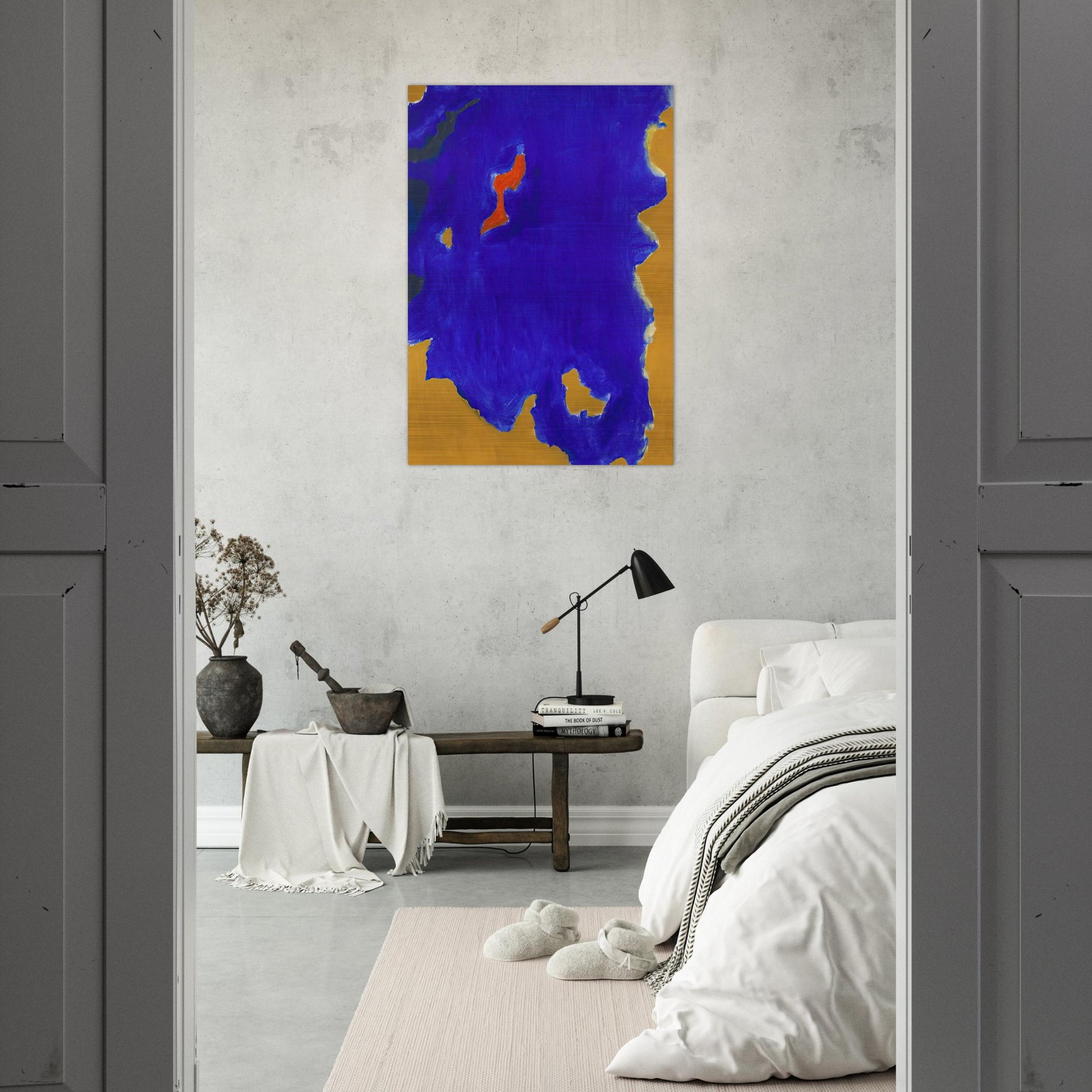 Moonlight, Maine - 1972 - Betty Parsons Brushed Aluminum Print - 70x100 cm / 28x40 inches | Betty Parsons Aluminum Print | Betty Parsons Prints