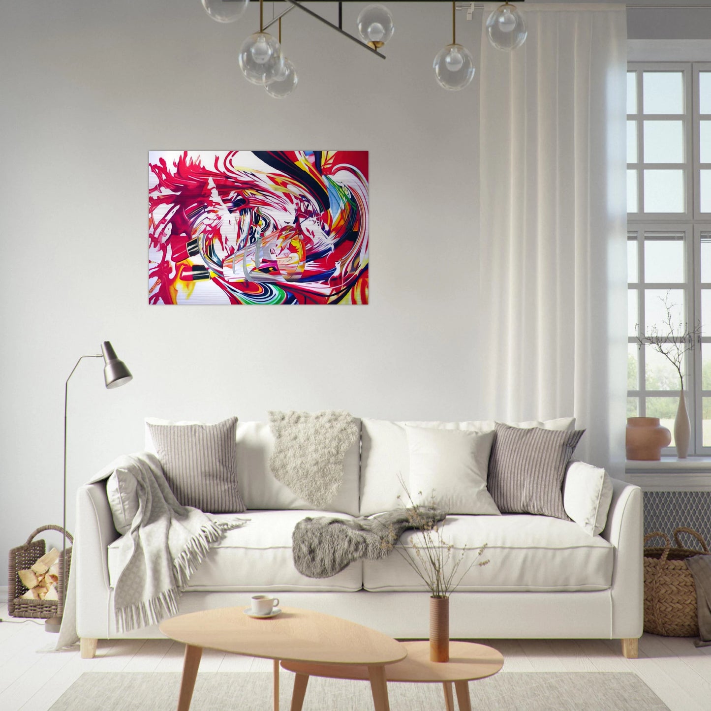 Women's Intuition, after Aspen - James Rosenquist Brushed Aluminum Print - 70x100 cm / 28x40 inches | James Rosenquist Aluminum Print | James Rosenquist Prints