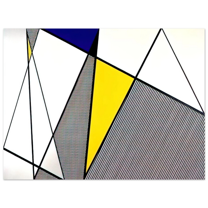 Roy Lichtenstein - PERFECT PAINTING 1 1985  75x100 cm / 30x40inches Fine Art Poster