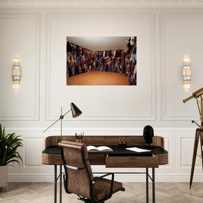 RESERVE 1990 - Christian Boltanski Brushed Aluminum Print - 70x100 cm / 28x40 inches | Christian Boltanski Aluminum Print | Christian Boltanski Prints