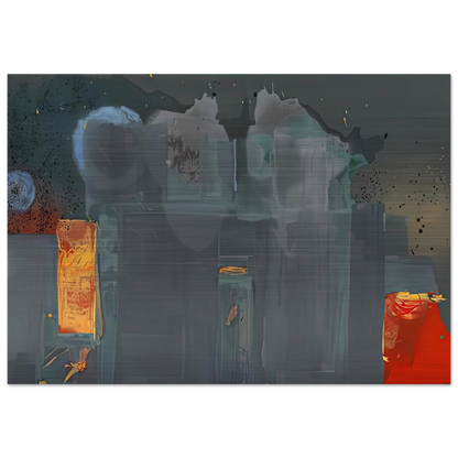 Janus, 1990- - Helen Frankenthaler Brushed Aluminum Print - 70x100 cm / 28x40 inches | Helen Frankenthaler Aluminum Print | Helen Frankenthaler Prints
