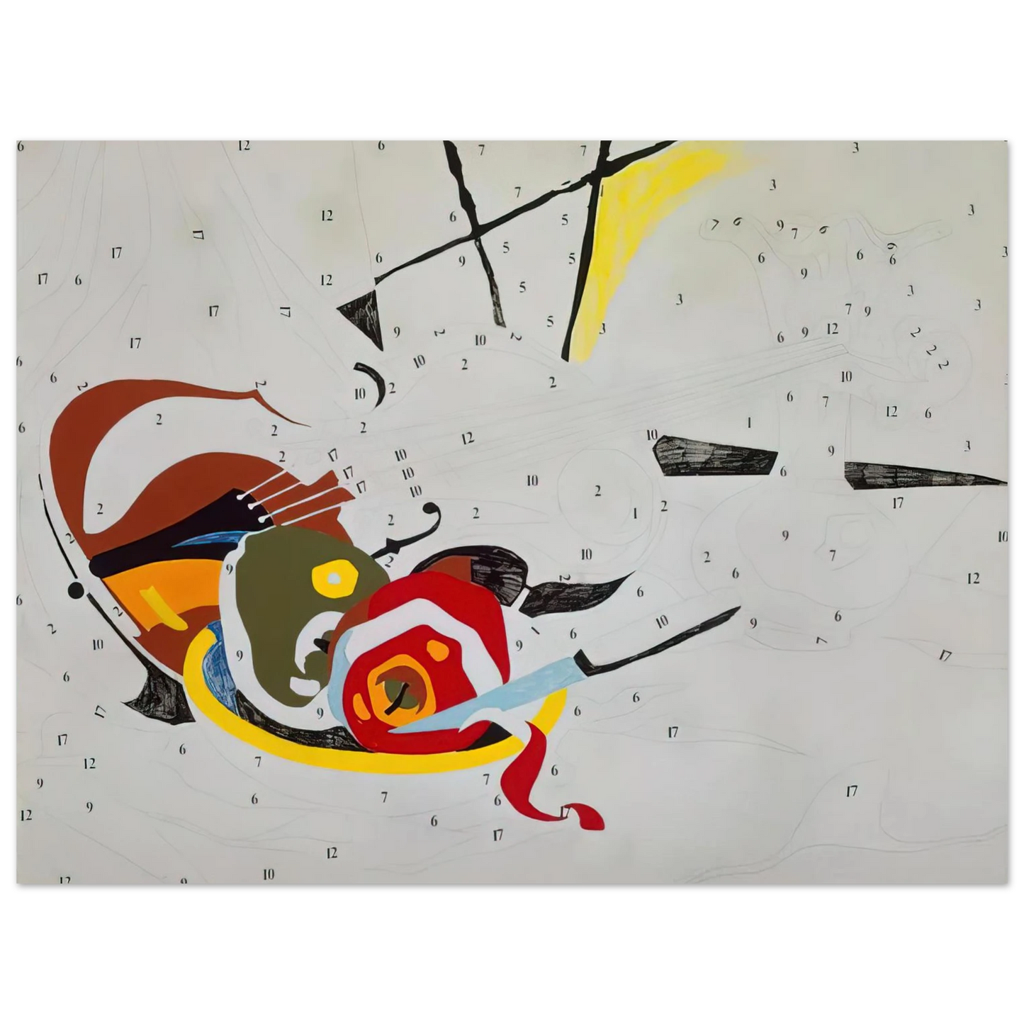 Andy Warhol - Do It Yourself  Violin  Fine Art Poster