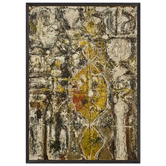Cascella II - Richard Pousette-Dart 70x100 cm / 28x40 inches Framed Art Print – Black Wooden Frame