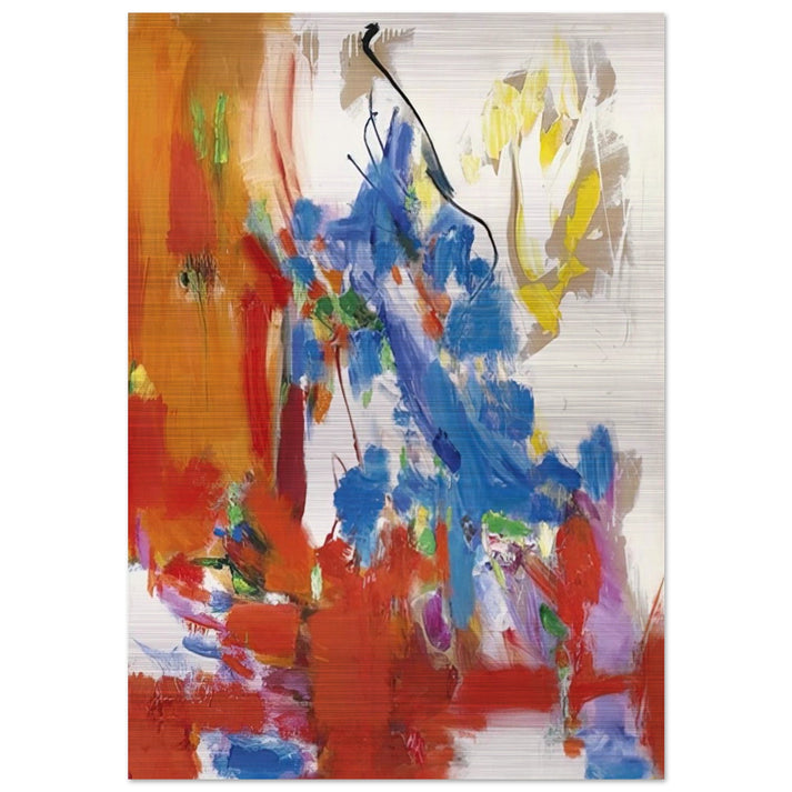 Wild Vine - Hans Hofmann Brushed Aluminum Print - 70x100 cm / 28x40 inches | Hans Hofmann Aluminum Print | Hans Hofmann Prints