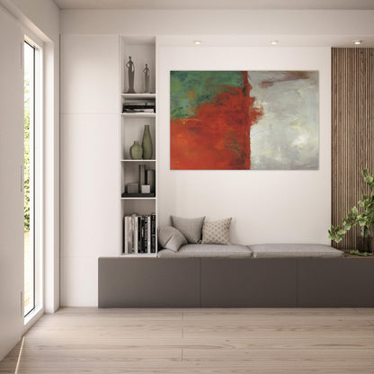 Divide - 1958 - Theodoros Stamos Art Prints - 100x150 cm / 40x60″ inches | Theodoros Stamos Poster | Theodoros Stamos Prints