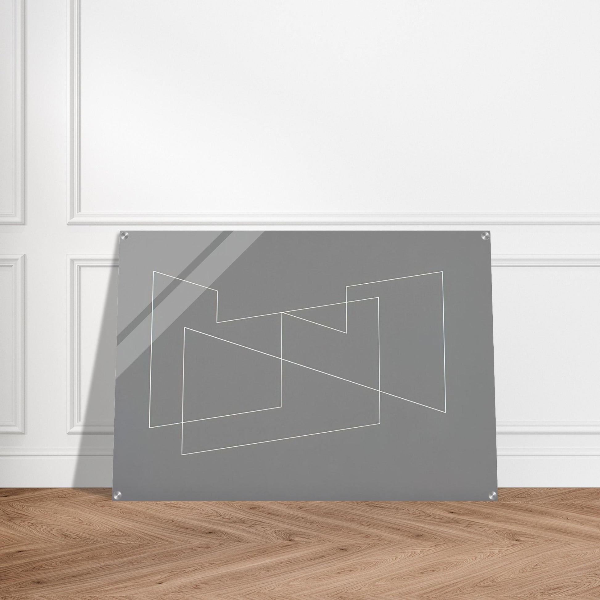 STRUCTURAL INDICATION 1948 - Josef Albers Acrylic Print - 70x100 cm / 28x40″ inches