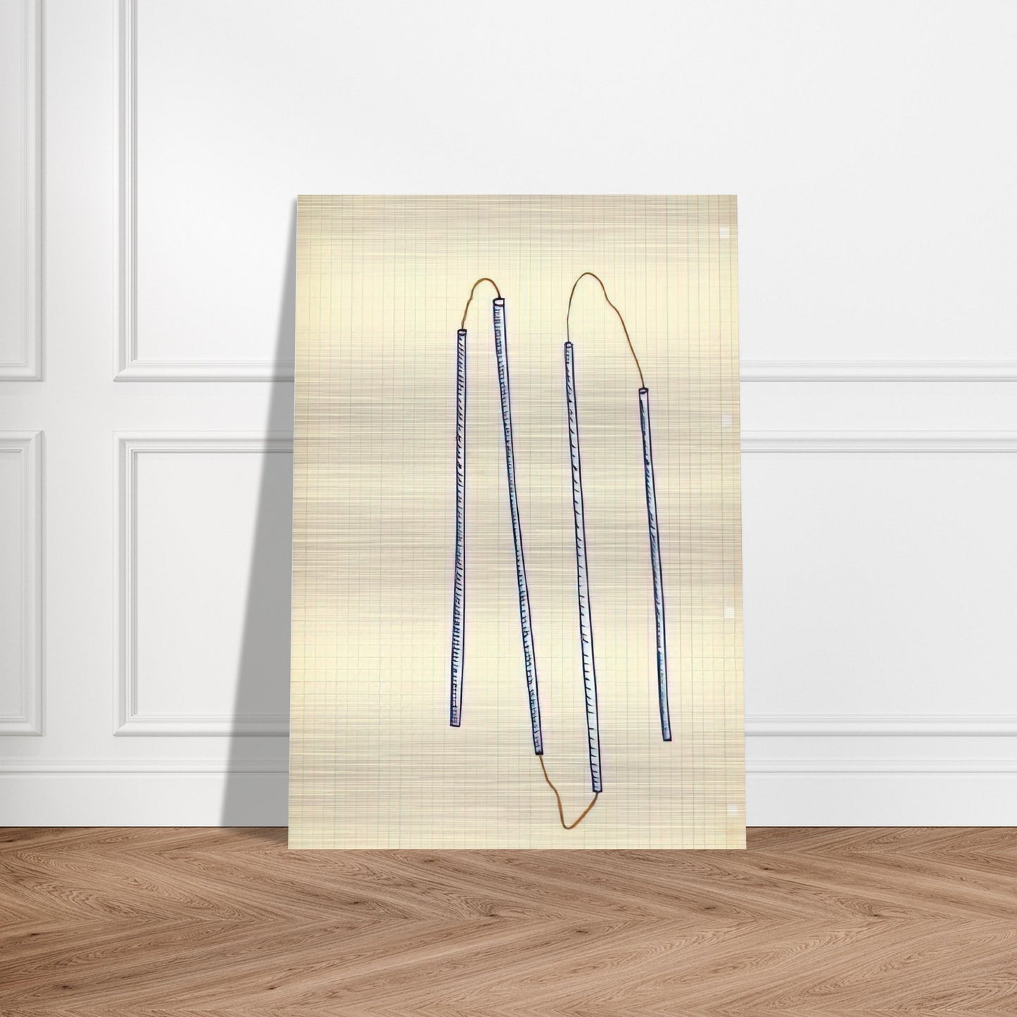 UNTITLED 1969 - Sigmar Polke Brushed Aluminum Print - 70x100 cm / 28x40 inches | Sigmar Polke Aluminum Print | Sigmar Polke Prints