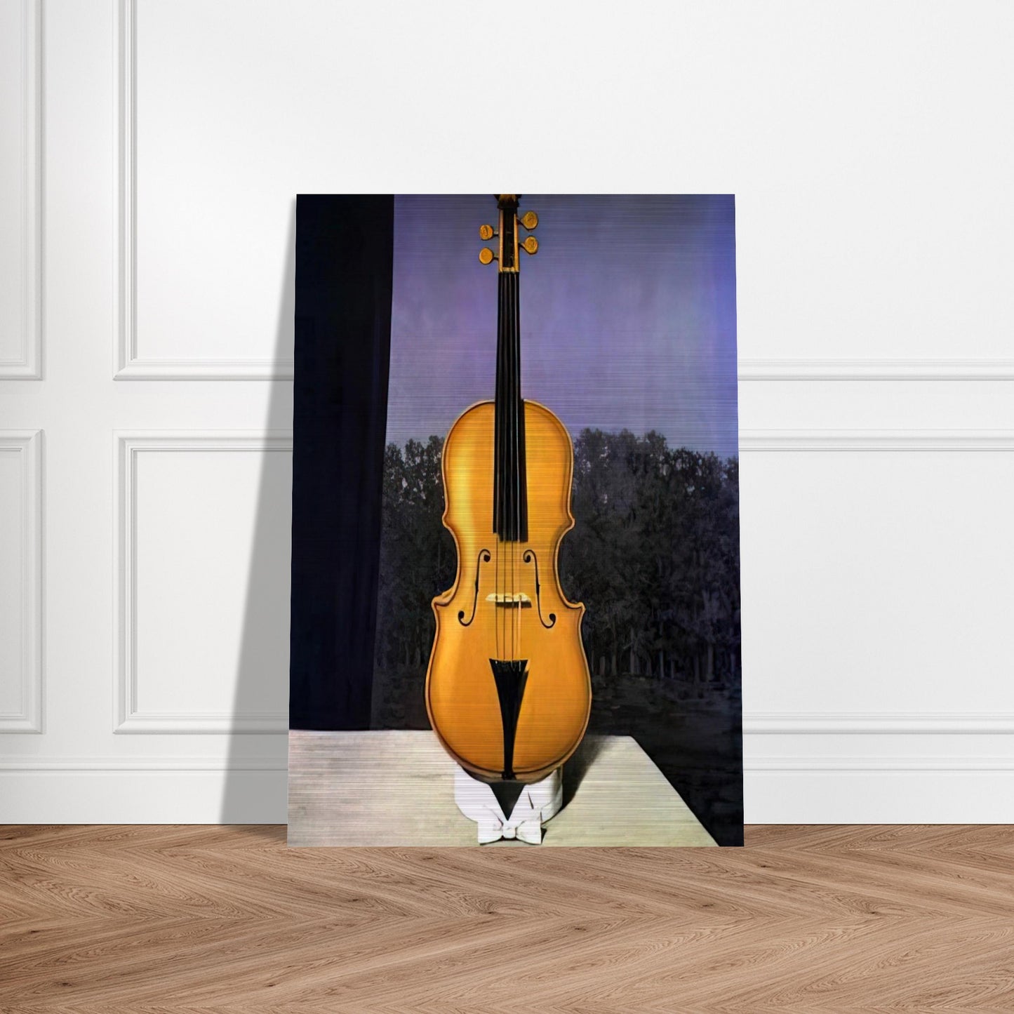 A LITTLE OF THE BANDIT S SOUL - Rene Magritte Brushed Aluminum Print - 70x100 cm / 28x40 inches | Rene Magritte Aluminum Print | Rene Magritte Prints