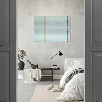 White Fire I - Barnett Newman Brushed Aluminum Print - 70x100 cm / 28x40 inches | Barnett Newman Aluminum Print | Barnett Newman Prints
