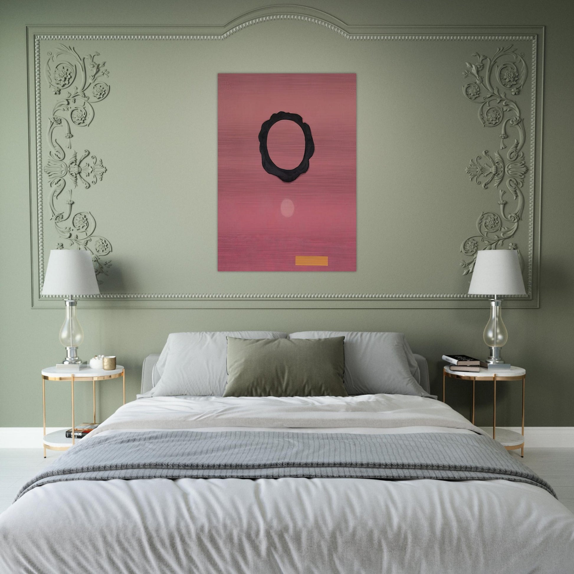 Mandala - 1971 - Adolph Gottlieb Brushed Aluminum Print - 70x100 cm / 28x40 inches | Adolph Gottlieb Aluminum Print | Adolph Gottlieb Prints