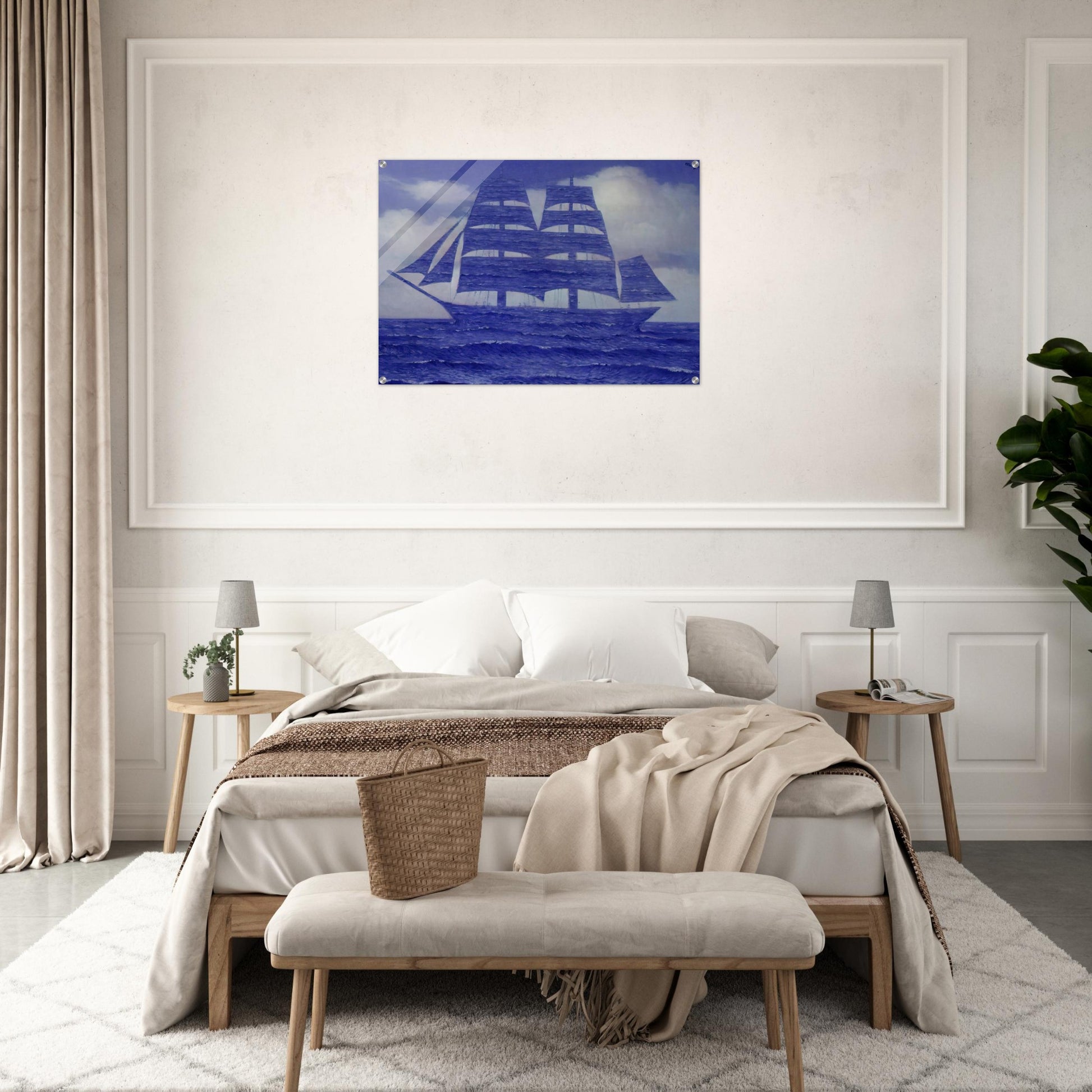 THE SEDUCER 1953 - Rene Magritte Acrylic Print - 70x100 cm / 28x40″ inches
