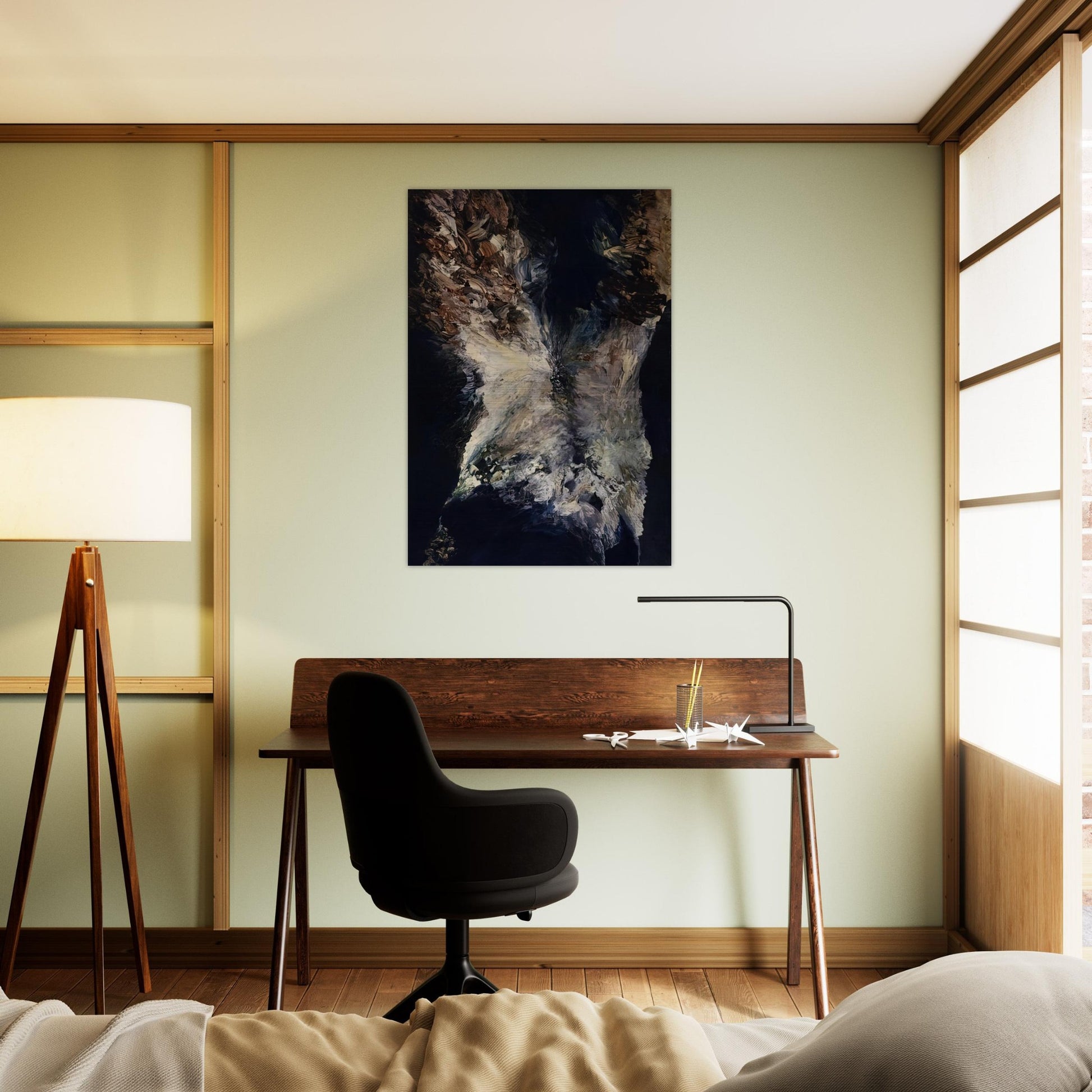 Jay DeFeo/BIG/The Annunciation - Jay DeFeo Brushed Aluminum Print - 70x100 cm / 28x40 inches | Jay DeFeo Aluminum Print | Jay DeFeo Prints