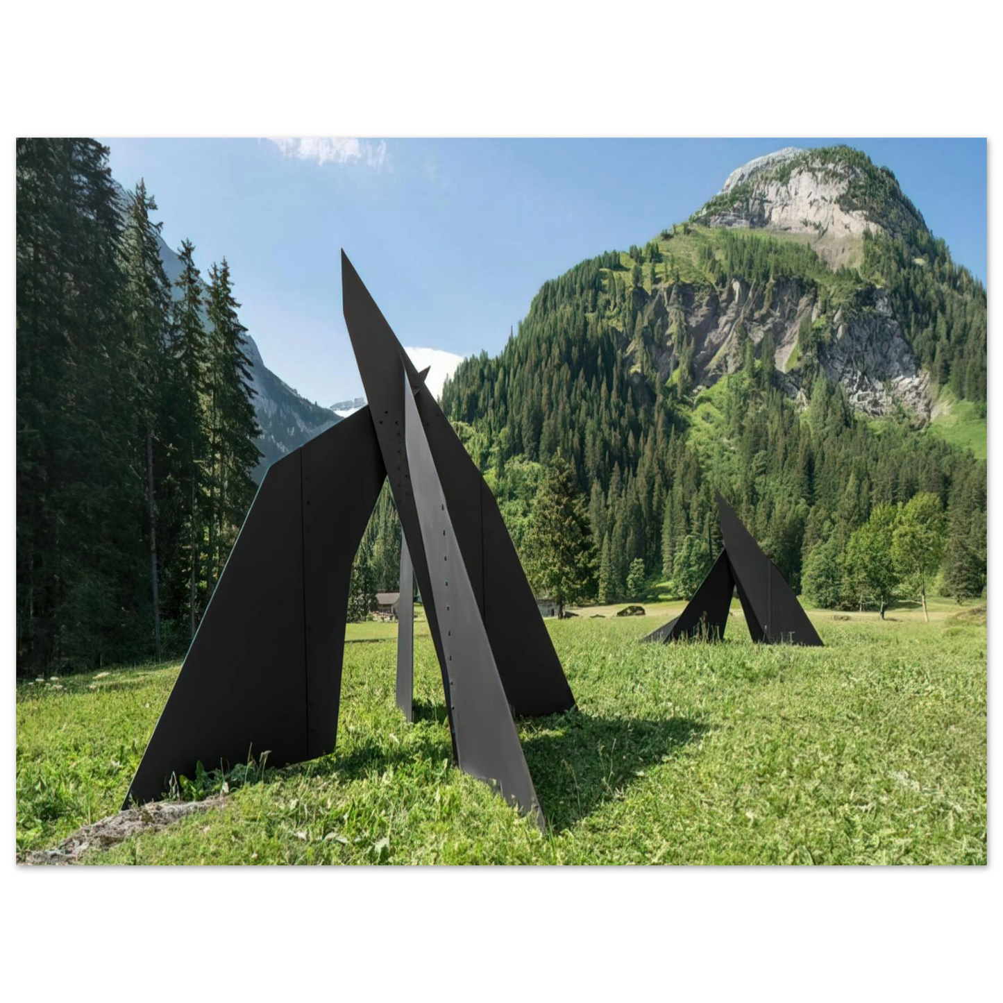 Alexander Calder - FOUR PLANES ESCARPE 1967 Fine Art Poster