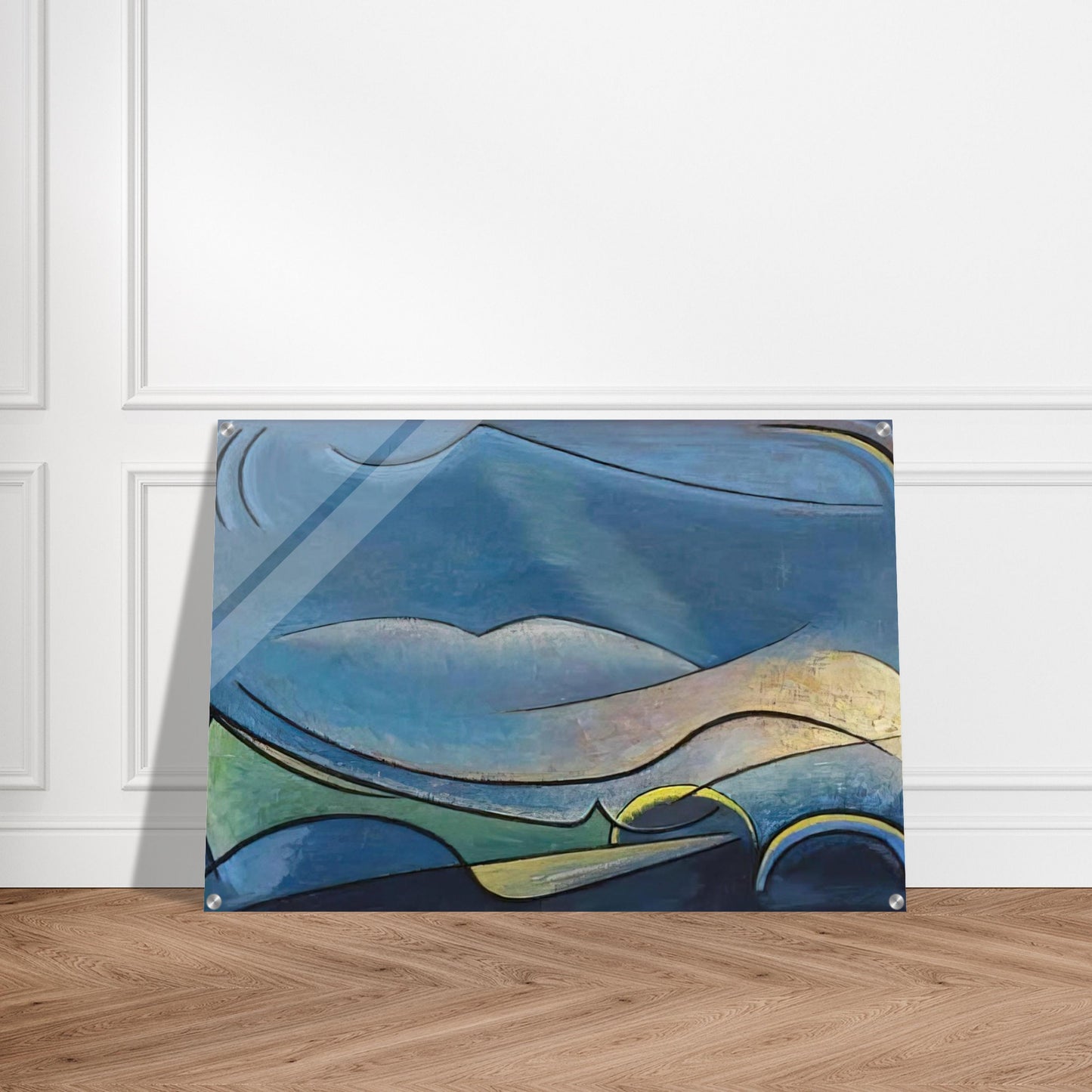 The Spirit of Remote Hills - 1958 - Lawren Harris Acrylic Print - 70x100 cm / 28x40″ inches