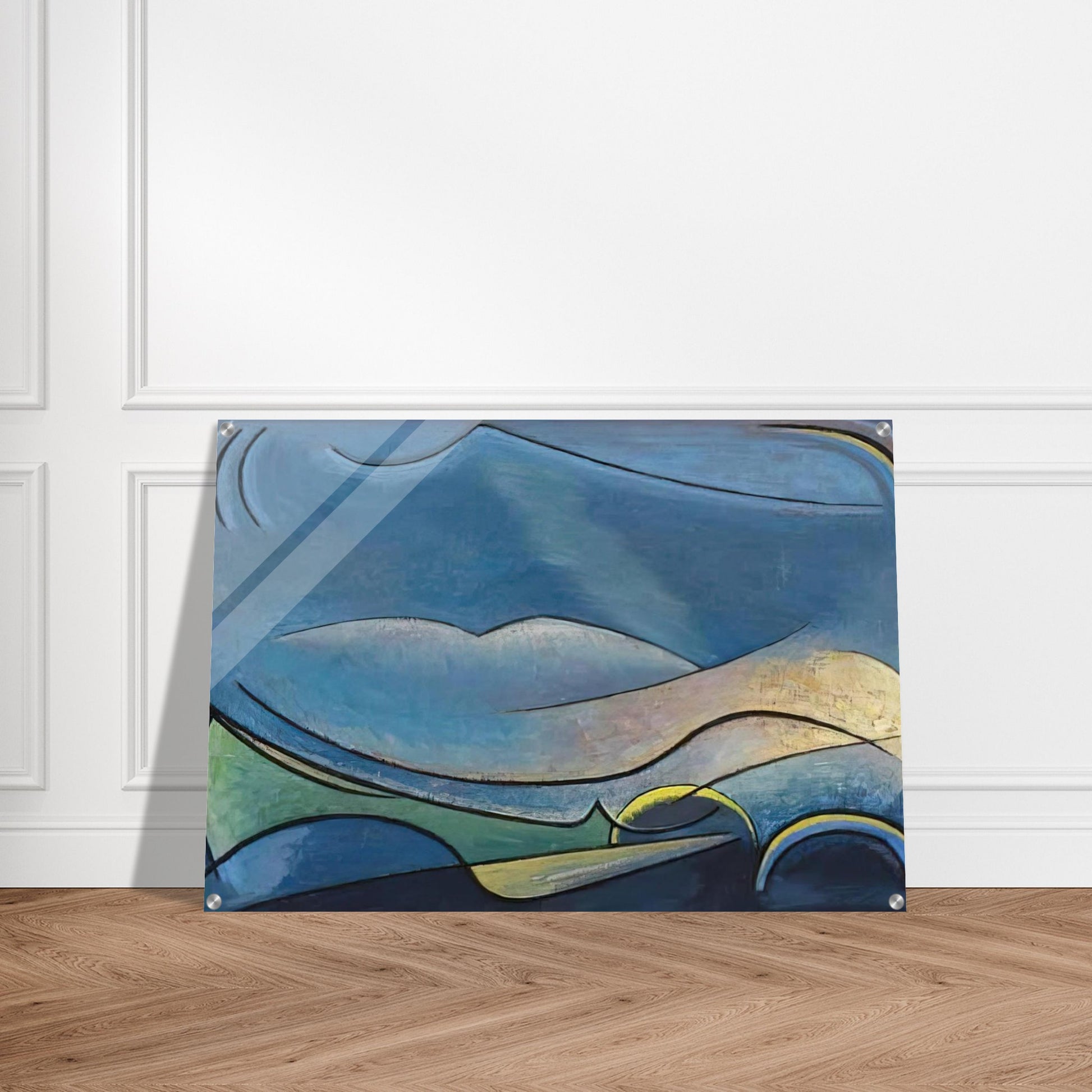 The Spirit of Remote Hills - 1958 - Lawren Harris Acrylic Print - 70x100 cm / 28x40″ inches