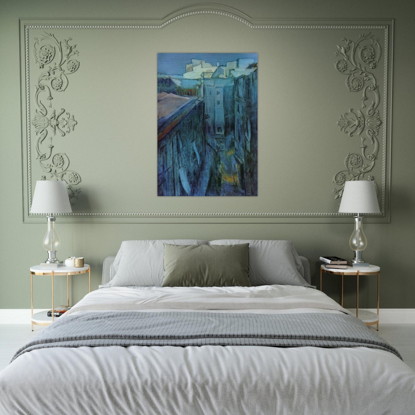 Dawn at Riera de Sant Joan - Pablo Picasso Brushed Aluminum Print - 70x100 cm / 28x40 inches | Pablo Picasso Aluminum Print | Pablo Picasso Prints