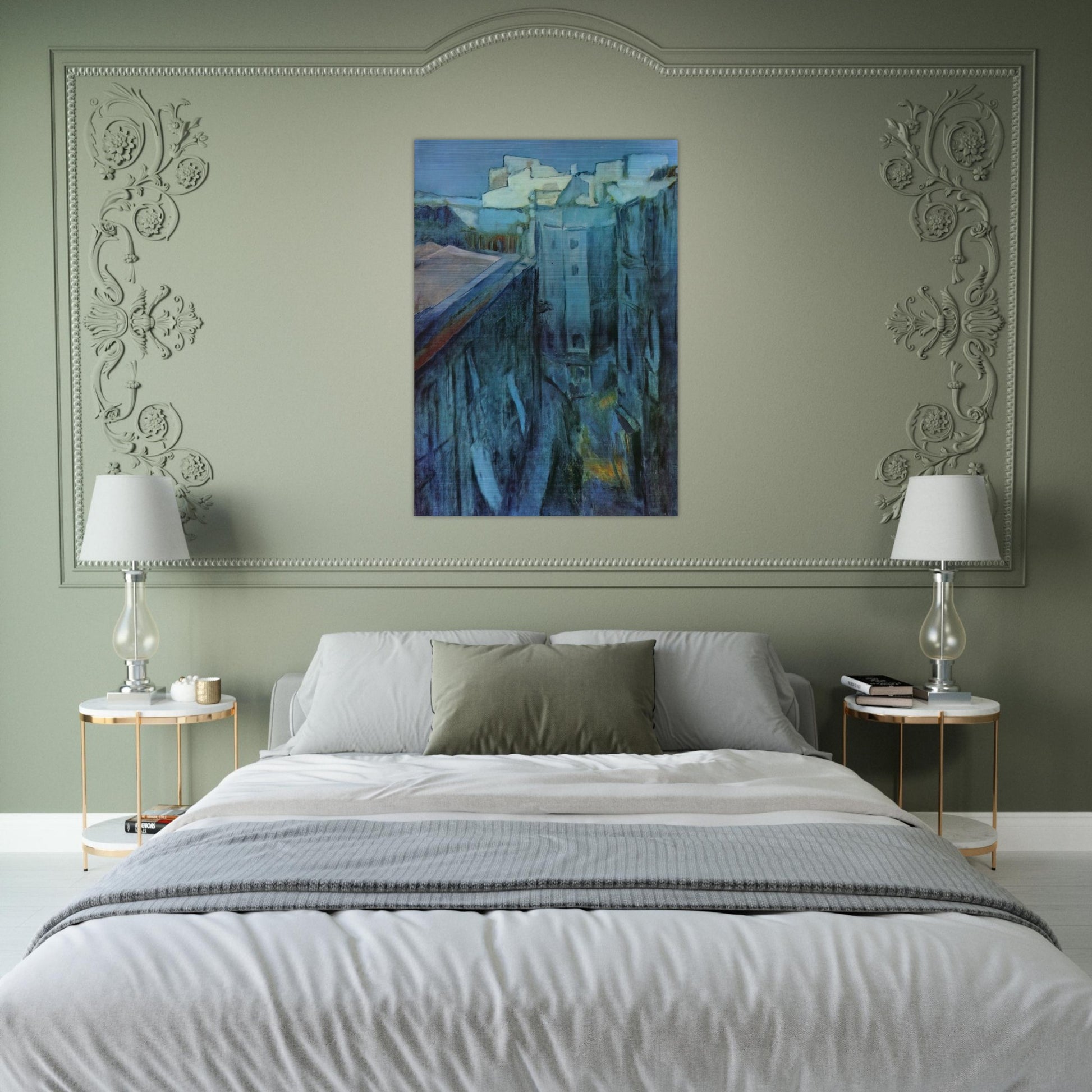 Dawn at Riera de Sant Joan - Pablo Picasso Brushed Aluminum Print - 70x100 cm / 28x40 inches | Pablo Picasso Aluminum Print | Pablo Picasso Prints