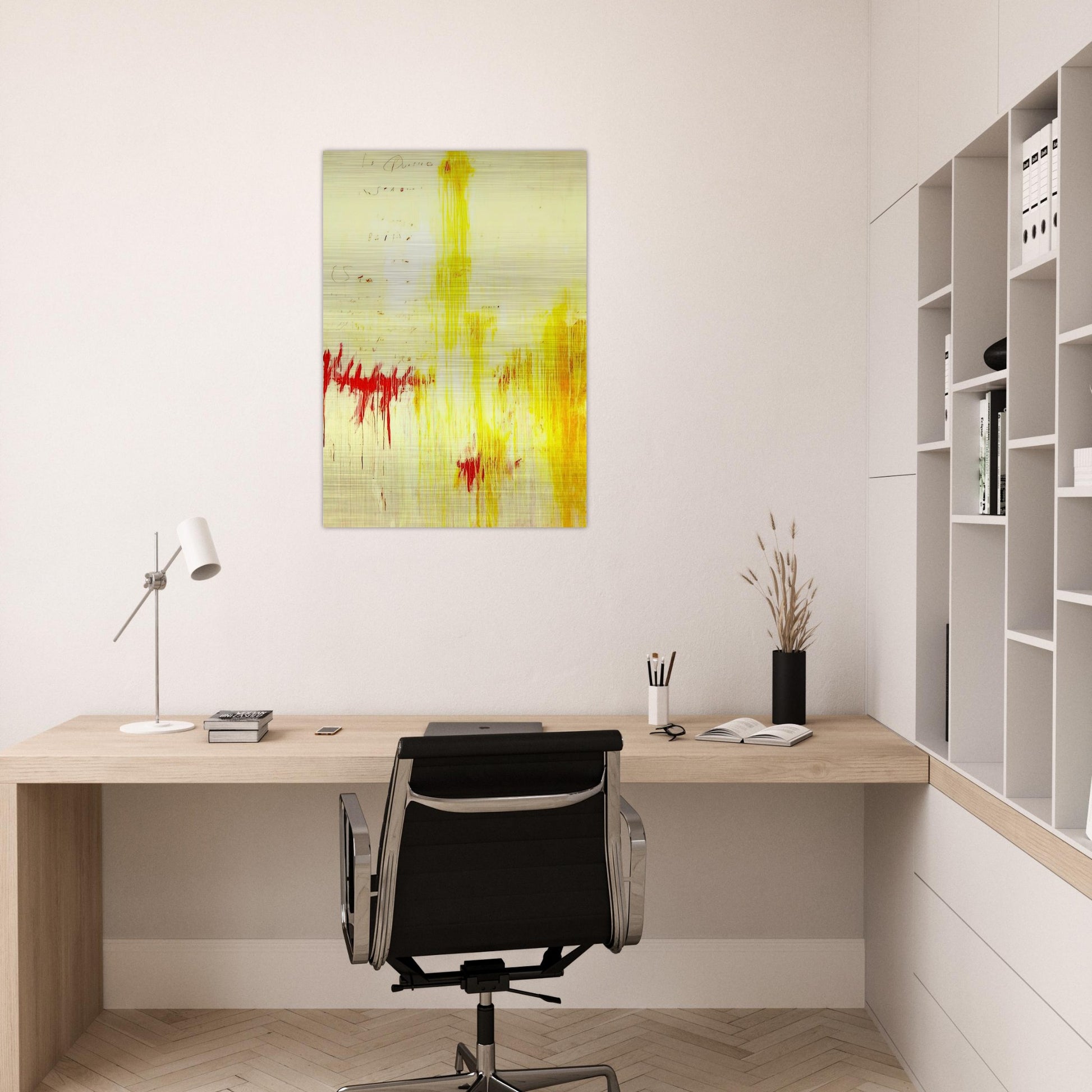 Quattro stagioni I. Estate - Cy Twombly Brushed Aluminum Print - 70x100 cm / 28x40 inches | Cy Twombly Aluminum Print | Cy Twombly Prints