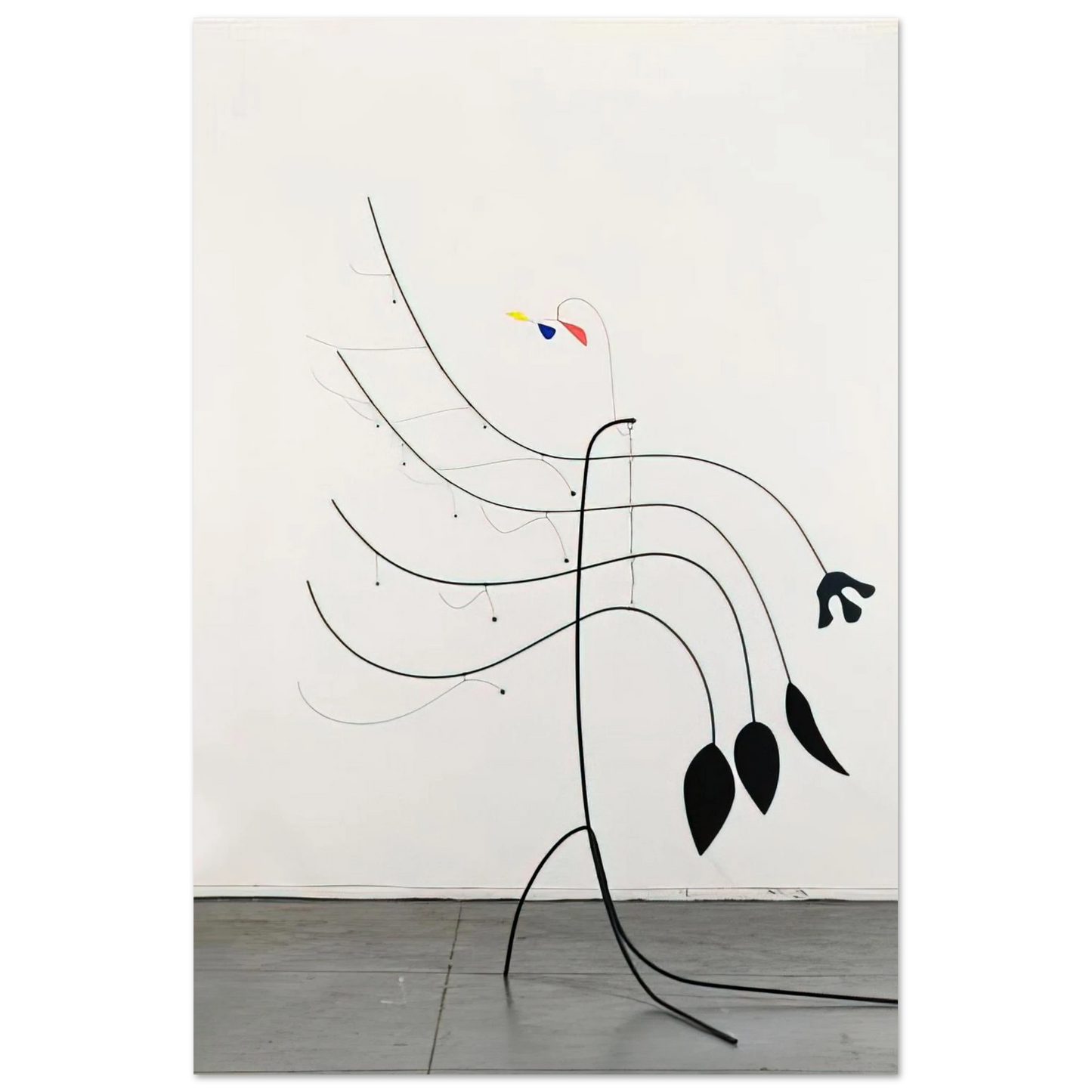 Alexander Calder - FOUR LEAVES AND THREE PETALS 1939 Fine Art Poster