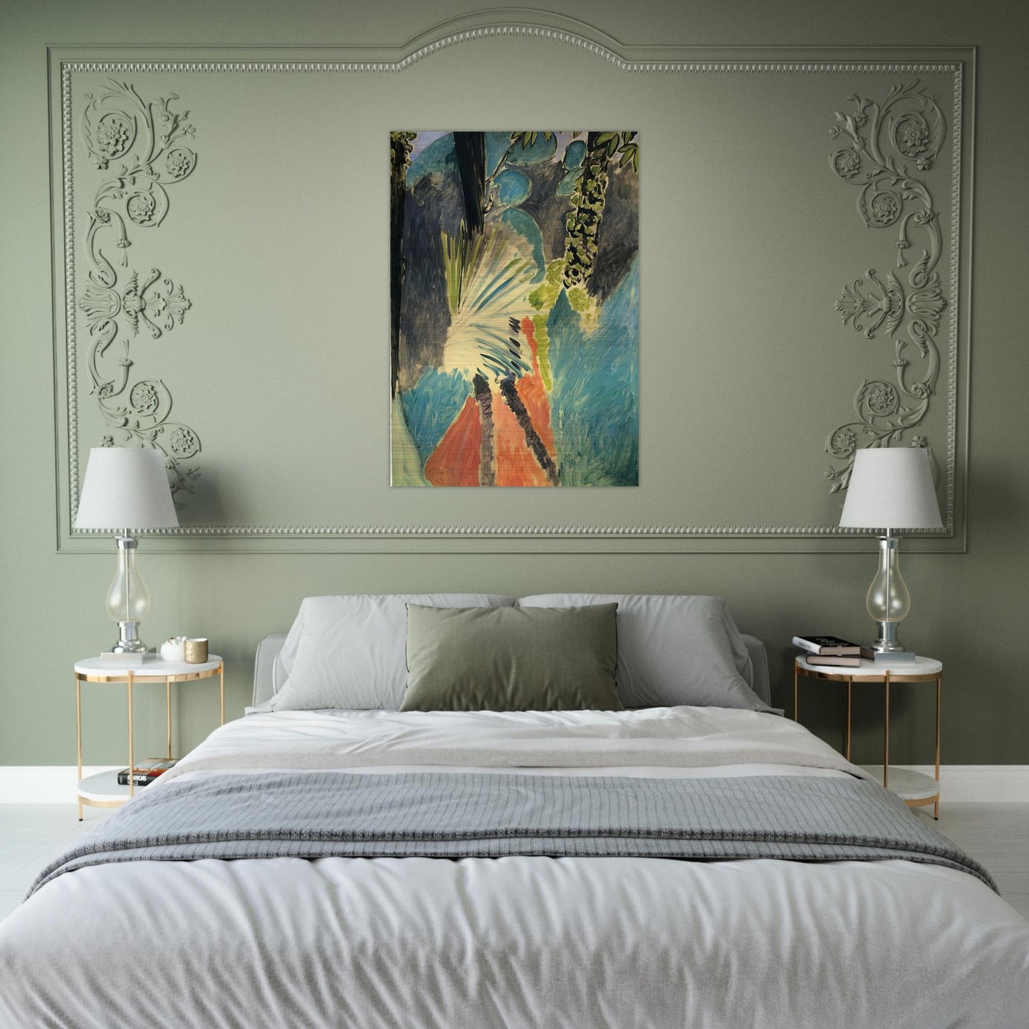 THE PALM 1912 - Henri Matisse Brushed Aluminum Print - 70x100 cm / 28x40 inches | Henri Matisse Aluminum Print | Henri Matisse Prints