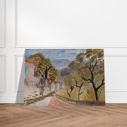 PAYSAGE OU RUE DANS LE MIDI 1918 - Henri Matisse Brushed Aluminum Print - 70x100 cm / 28x40 inches | Henri Matisse Aluminum Print | Henri Matisse Prints