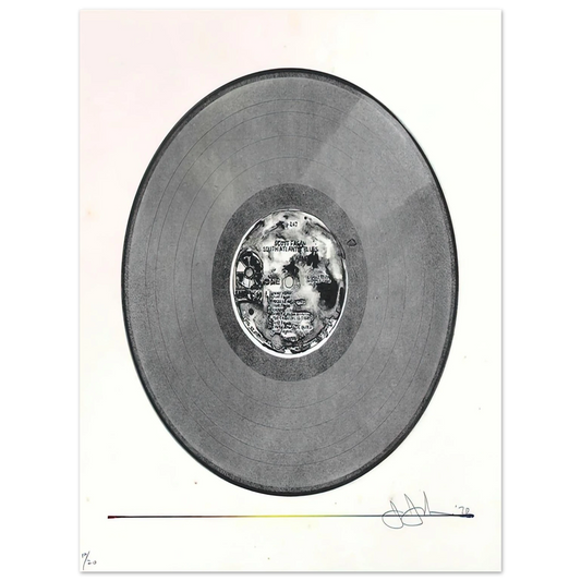 Jasper Johns - SCOTT FAGAN RECORD 1970  75x100 cm / 30x40inches Fine Art Poster