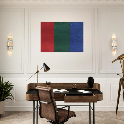 AEB - Alighiero Boetti Brushed Aluminum Print - 70x100 cm / 28x40 inches | Alighiero Boetti Aluminum Print | Alighiero Boetti Prints