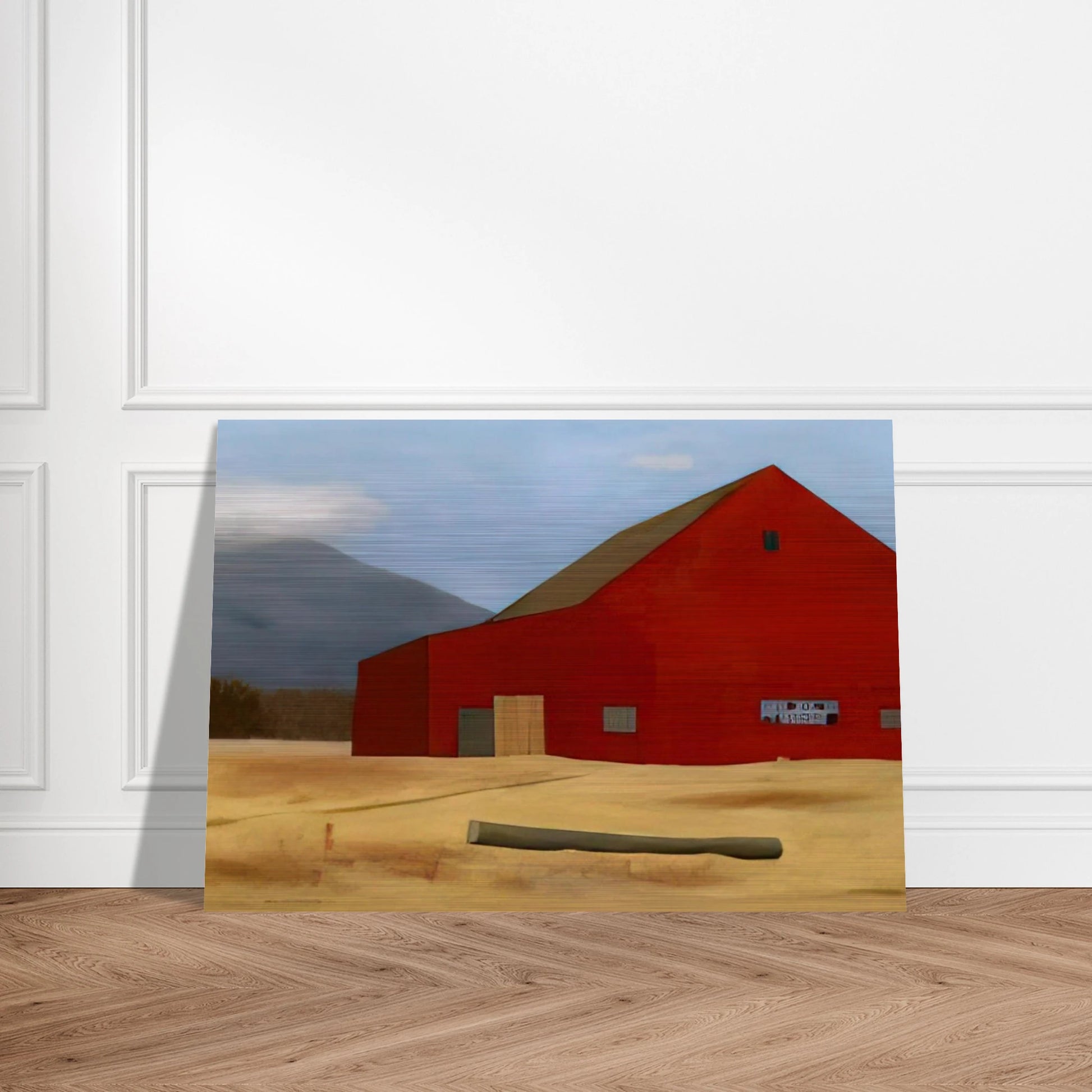 Orange no. 2 1939 - Precisionism - Ralston Crawford Brushed Aluminum Print - 70x100 cm / 28x40 inches | Ralston Crawford Aluminum Print | Ralston Crawford Prints