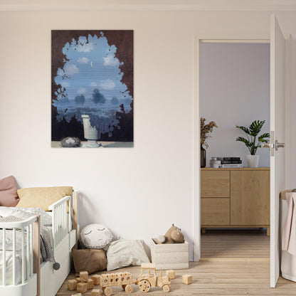 THE LAND OF MIRACLES 1964 - Rene Magritte Brushed Aluminum Print - 70x100 cm / 28x40 inches | Rene Magritte Aluminum Print | Rene Magritte Prints