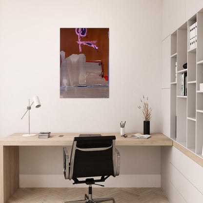 Captain s Watch - 1986 - Helen Frankenthaler Brushed Aluminum Print - 70x100 cm / 28x40 inches | Helen Frankenthaler Aluminum Print | Helen Frankenthaler Prints
