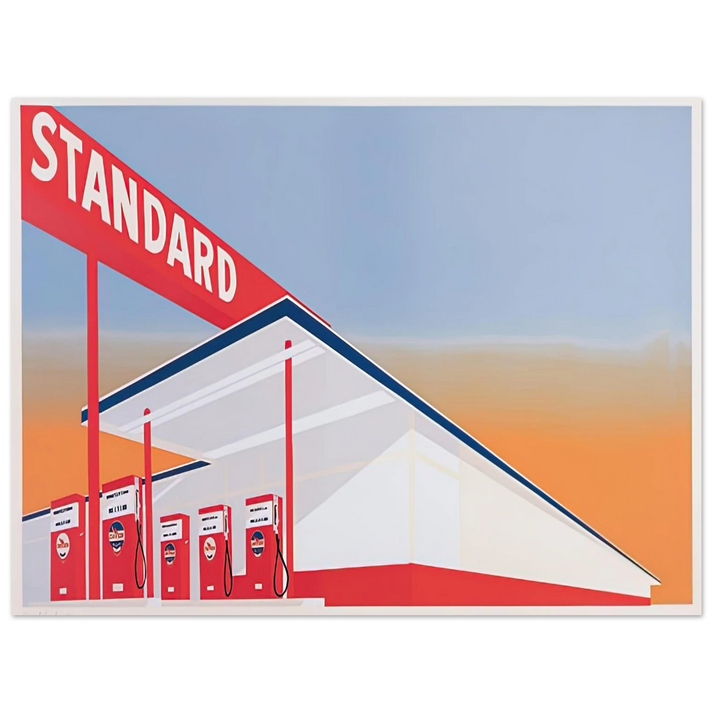 Edward Ruscha - STANDARD STATION 1966  75x100 cm / 30x40inches Fine Art Poster