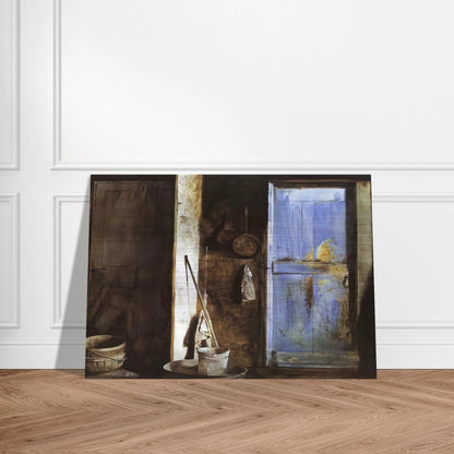 ALVARO CHRISTINA - Andrew Wyeth Brushed Aluminum Print - 70x100 cm / 28x40 inches | Andrew Wyeth Aluminum Print | Andrew Wyeth Prints
