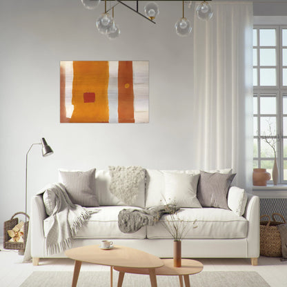 UNTITLED 1982 - Esteban Vicente Brushed Aluminum Print - 70x100 cm / 28x40 inches | Esteban Vicente Aluminum Print | Esteban Vicente Prints